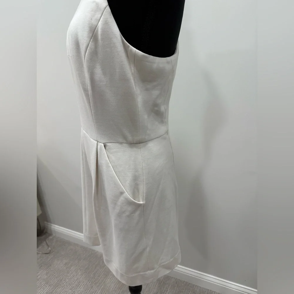 Milly Ivory and White Dress - Picture 3 of 6